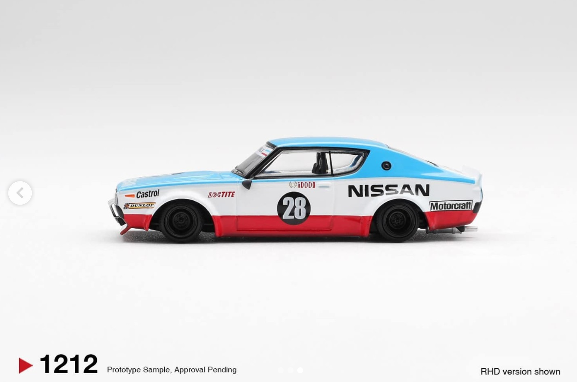 Nissan Skyline Kenmeri Liberty Walk Nissan Racing '75 concept #1212 (Box Version)