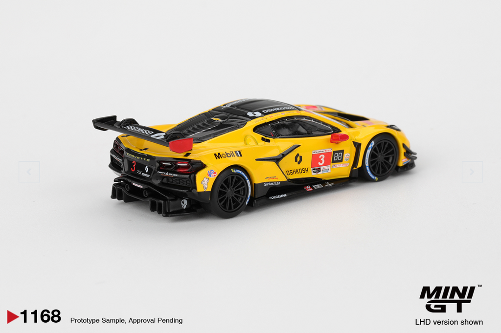 Chevrolet Corvette Z06 GT3.R #3 Corvette Racing by Pratt Miller Motorsports 2025 IMSA Daytona 24 Hrs #1168 (Box Version)