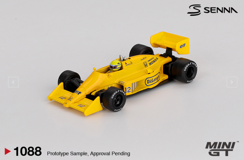 Lotus 99T #12 Ayrton Senna 1987 Monaco Grand Prix Winner #1088 (Box)