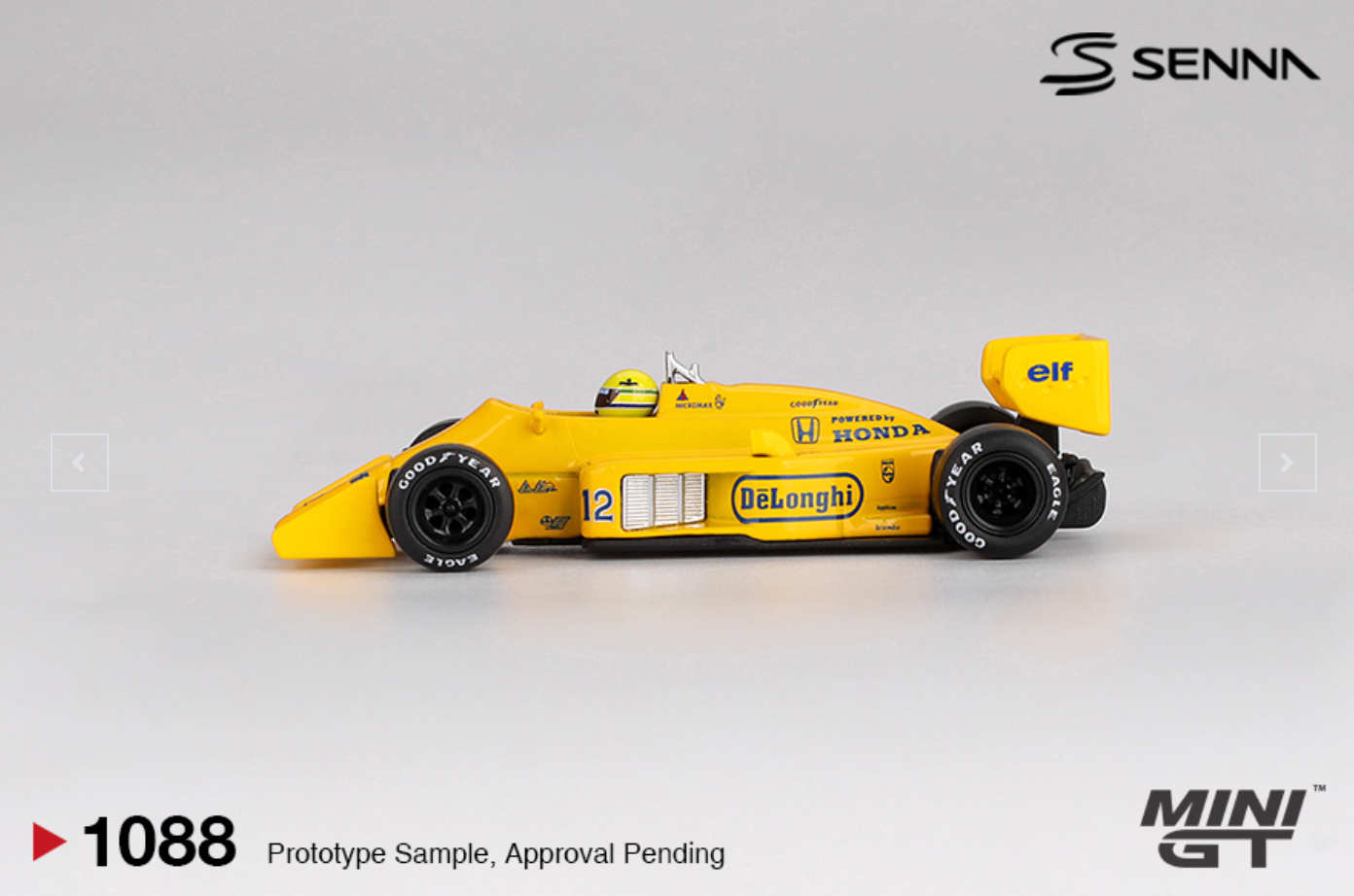 Lotus 99T #12 Ayrton Senna 1987 Monaco Grand Prix Winner #1088 (Box)