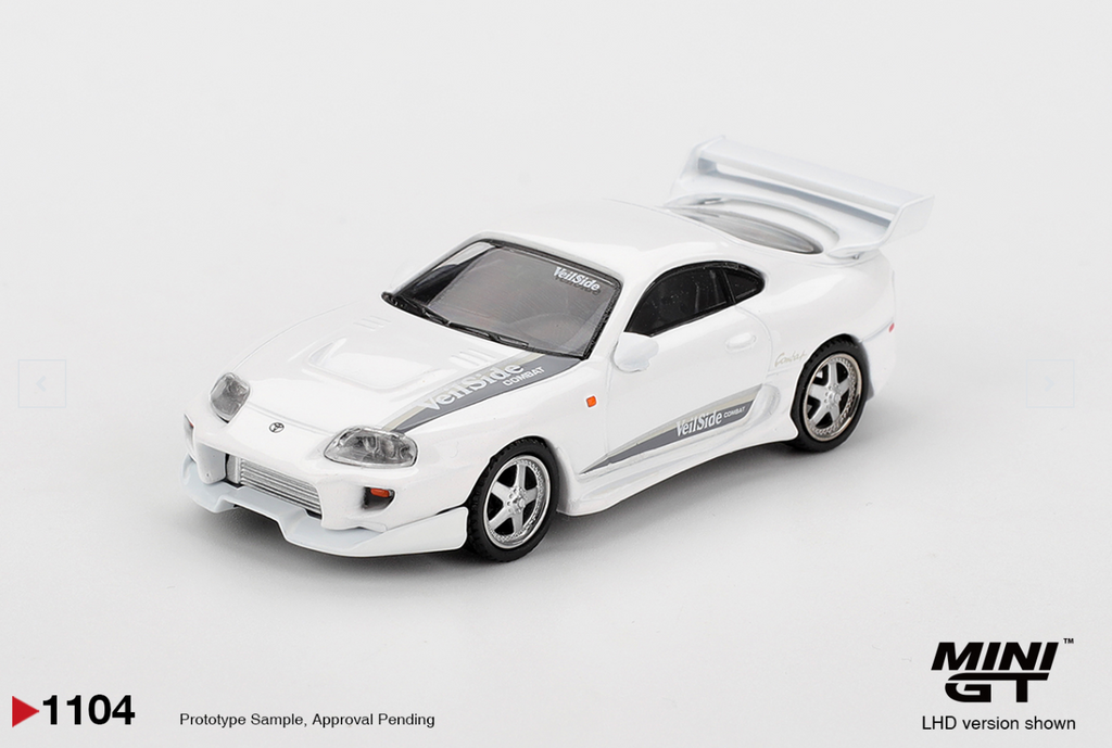 Toyota Supra VeilSide Combat V-I White #1104 (Box)