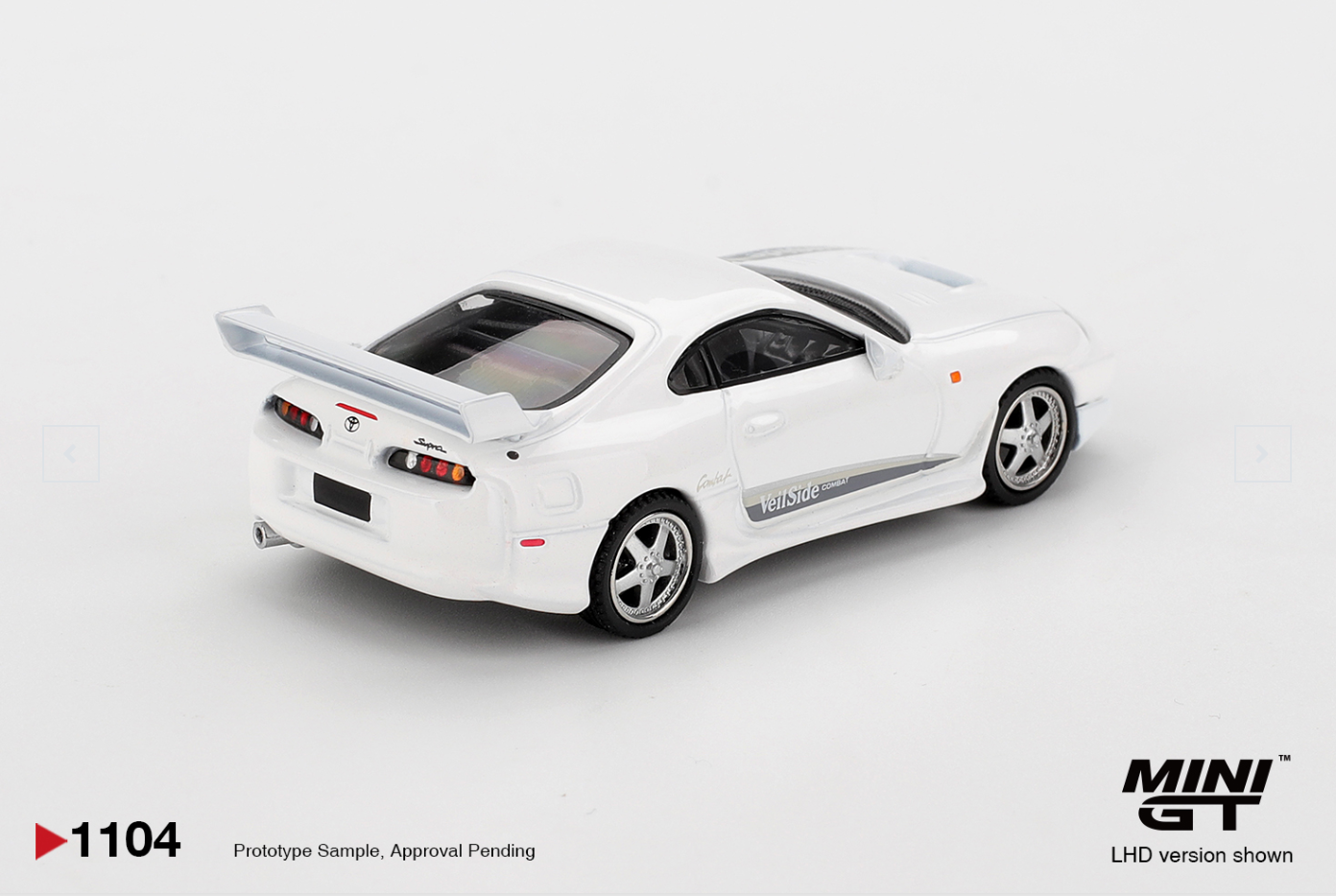 Toyota Supra VeilSide Combat V-I White #1104 (Box)