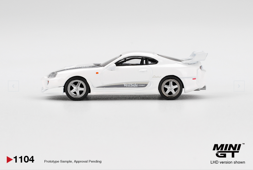 Toyota Supra VeilSide Combat V-I White #1104 (Box)