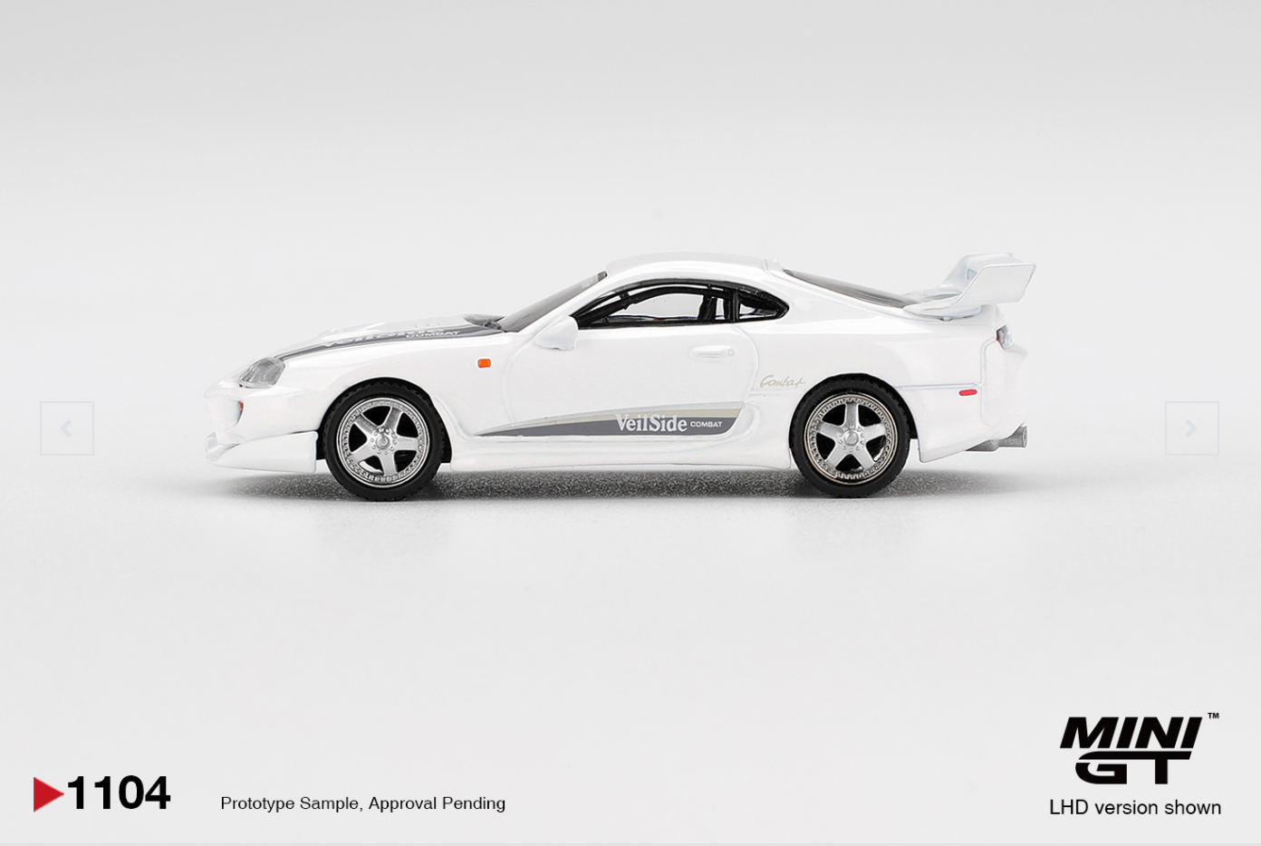 Toyota Supra VeilSide Combat V-I White #1104 (Box)