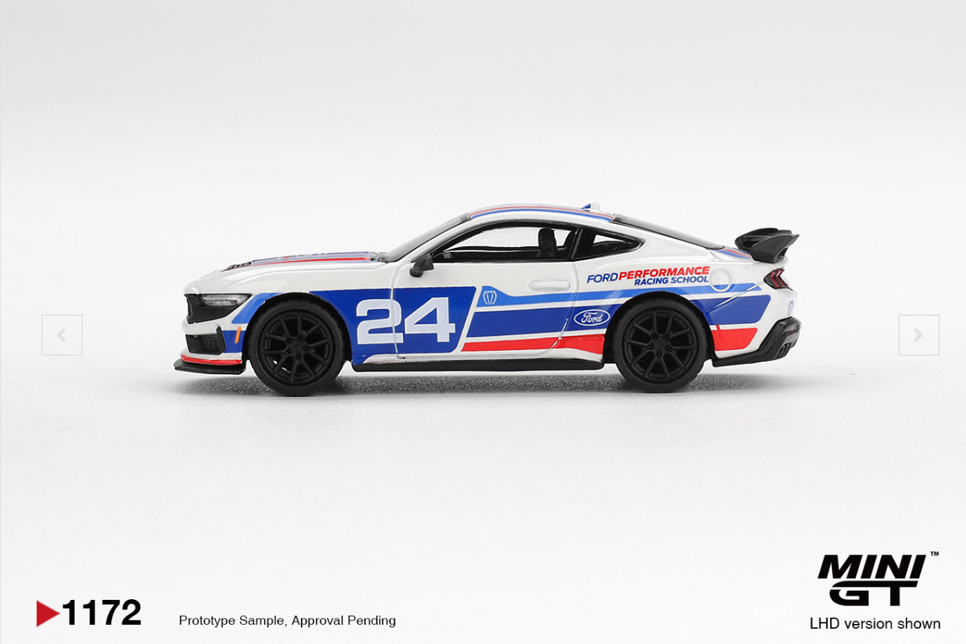 Ford Mustang Dark Horse #24 Ford Performance Racing School #1172 (box version)