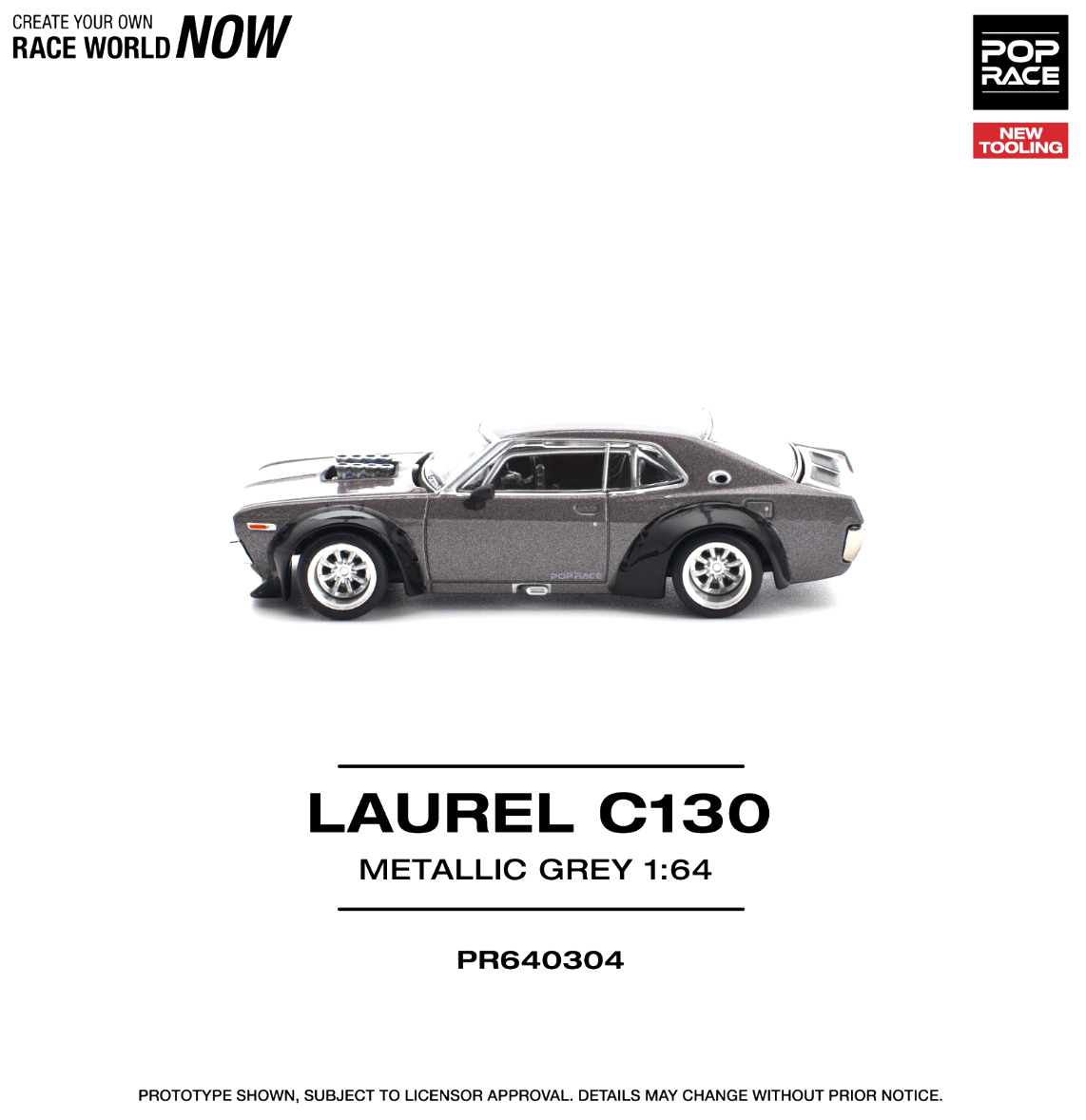 LAUREL C130 METALLIC GREY NEW TOOLING - PR640304