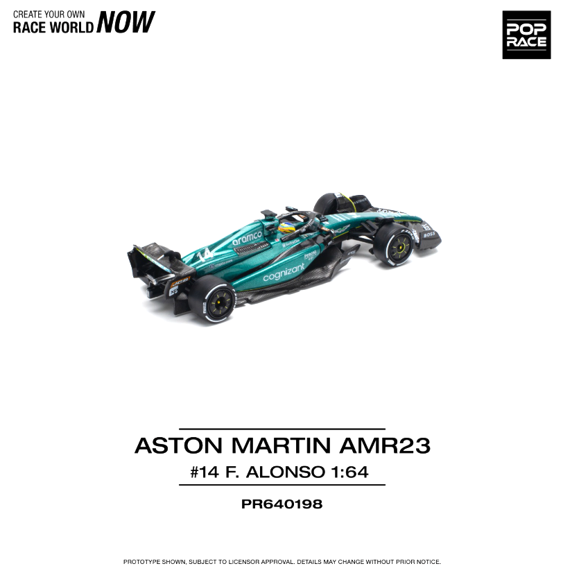 ASTON MARTIN AMR23 F1 ALONSO-PR640198