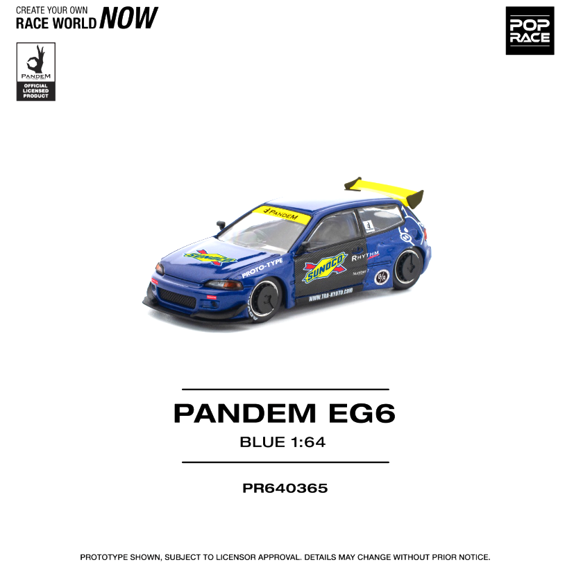 PANDEM CIVIC EG6 BLUEBLACK - PR640365