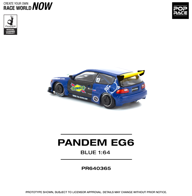 PANDEM CIVIC EG6 BLUEBLACK - PR640365