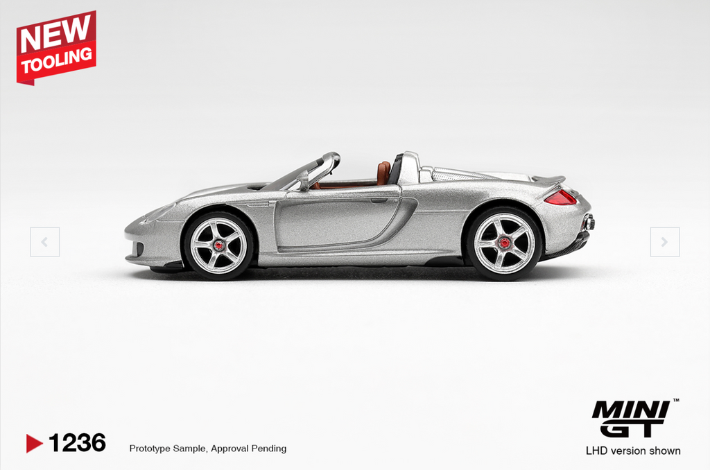 (Pre-Order)Porsche Carrera GT GT Silver (Box) #1236