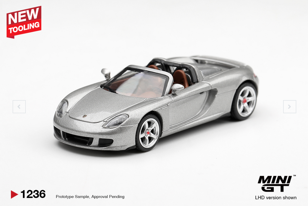 (Pre-Order)Porsche Carrera GT GT Silver (Box) #1236