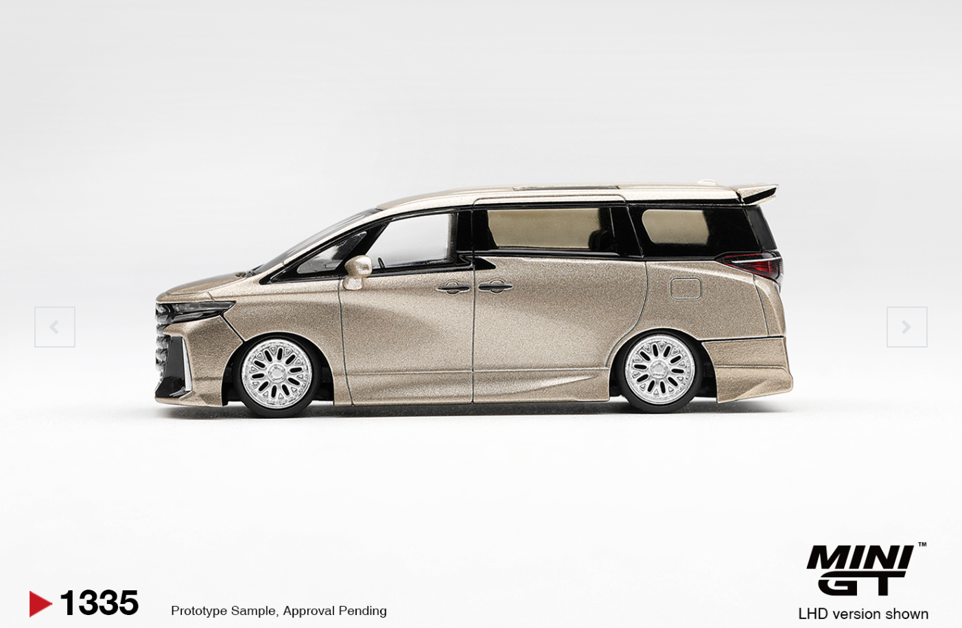 (Pre-Order) Toyota Vellfire 40 KUHL Gold Metallic (Box) #1335