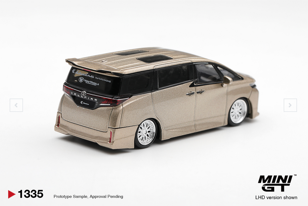 (Pre-Order) Toyota Vellfire 40 KUHL Gold Metallic (Box) #1335