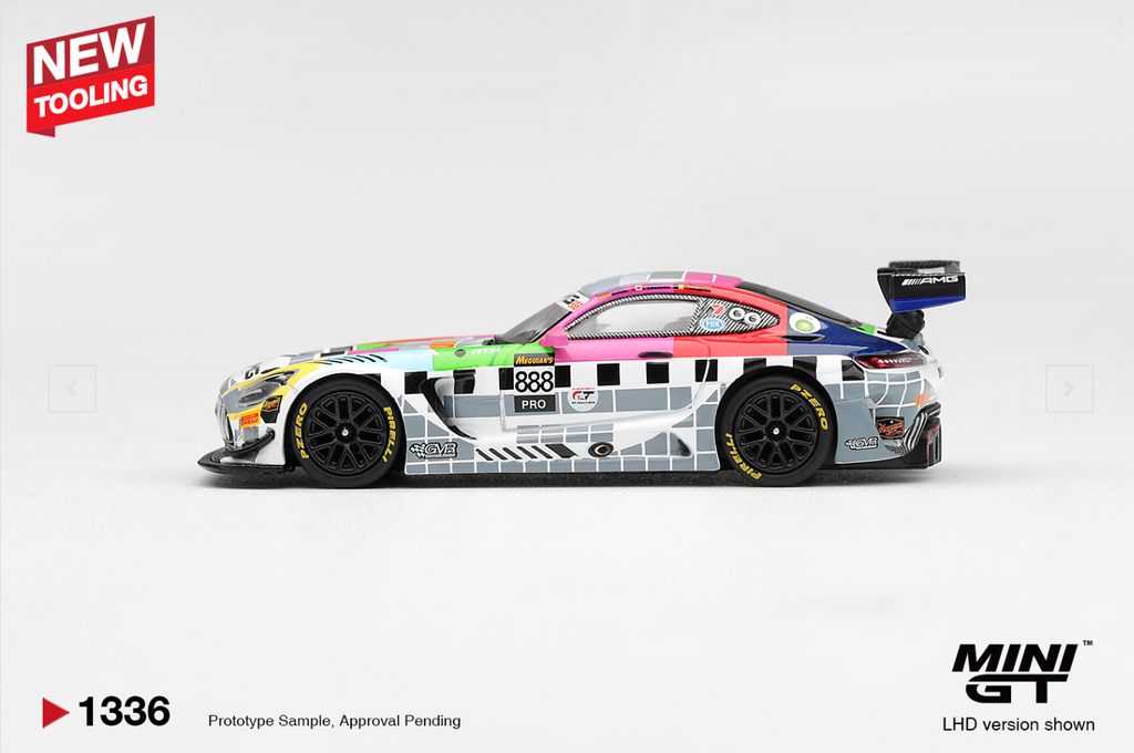 (Pre-Order) Mercedes-AMG GT3 #888 Mercedes-AMG Team GMR Meguiar´s Bathurst 12 Hour 2025 (BOX) #1336