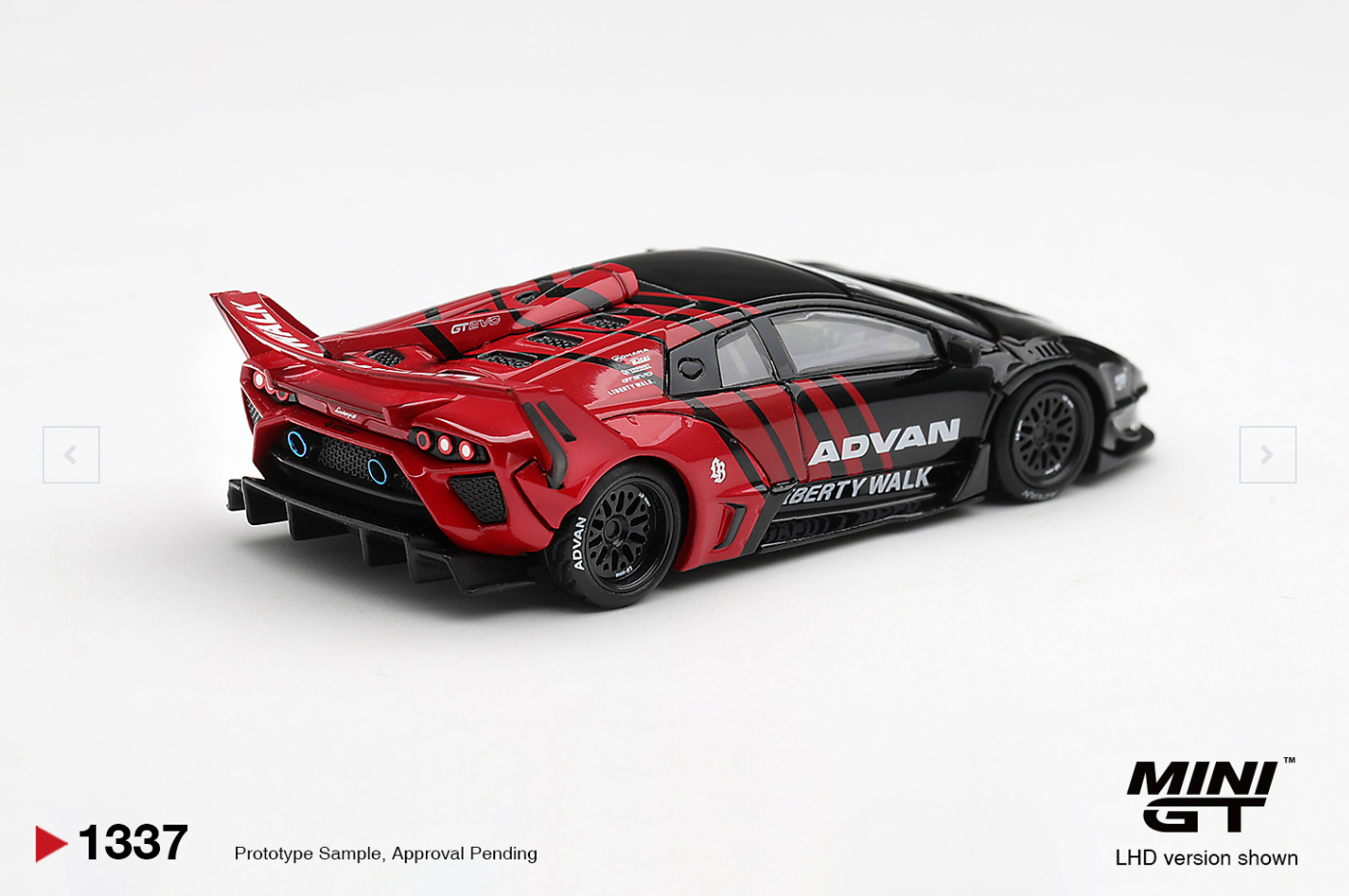 (Pre-Order) Lamborghini LB-Silhouette WORKS MURCIELAGO GT Evo Advan (Blister) #1337