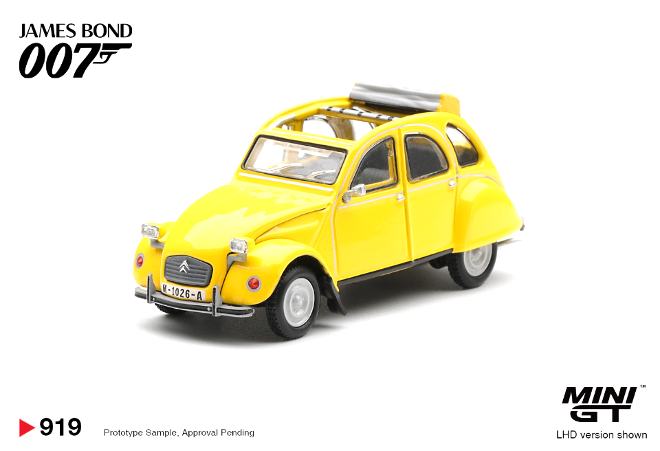 (Pre-Order) Citroën 2CV "For Your Eyes Only" - James Bond 007 (Blister) #919