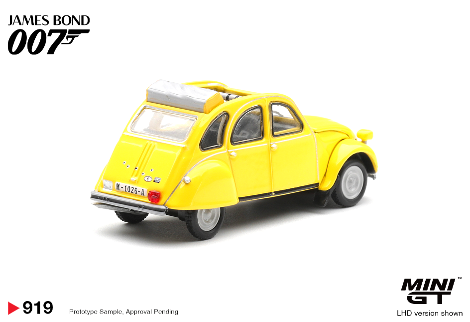 (Pre-Order) Citroën 2CV "For Your Eyes Only" - James Bond 007 (Blister) #919