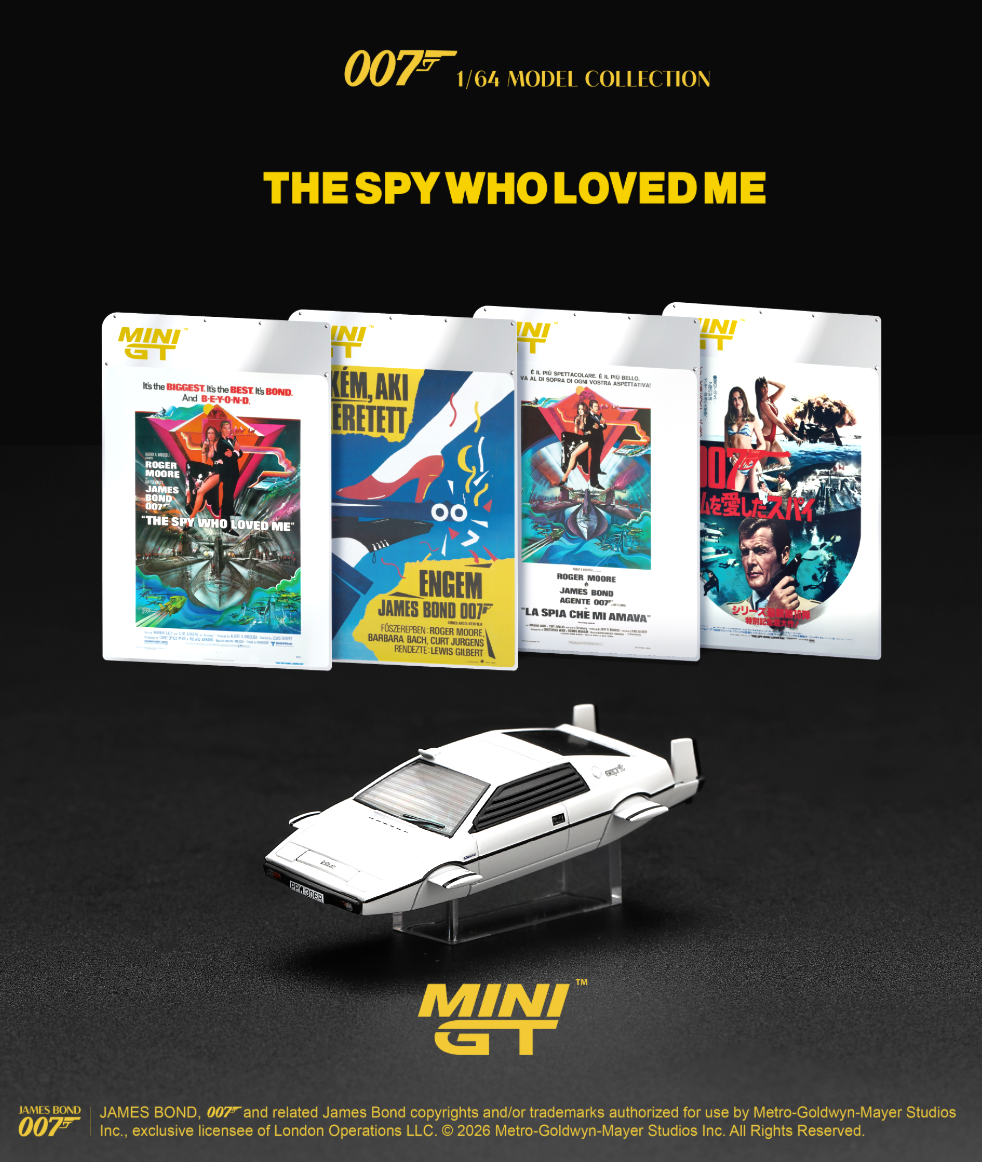 (Pre-Order) Lotus Esprit S1 "The Spy Who Loved Me" Submarine (Blister) #920