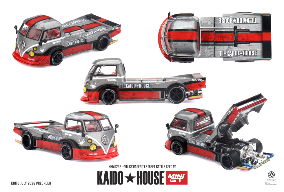 (Pre-Order) Volkswagen T1  Street Battle Spec V1 - Kaido House #292