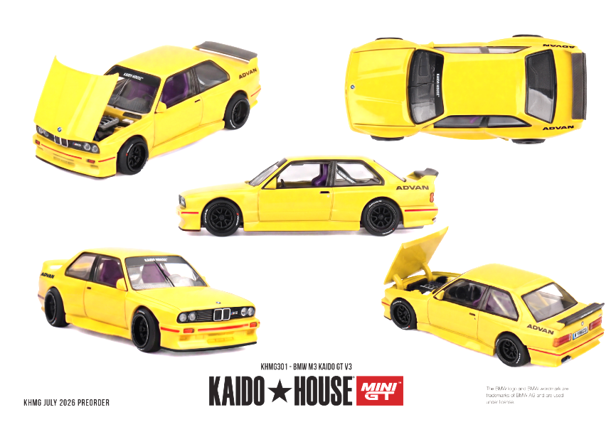 (Pre-Order) BMW M3 Kaido GT V3 - Kaido House #301