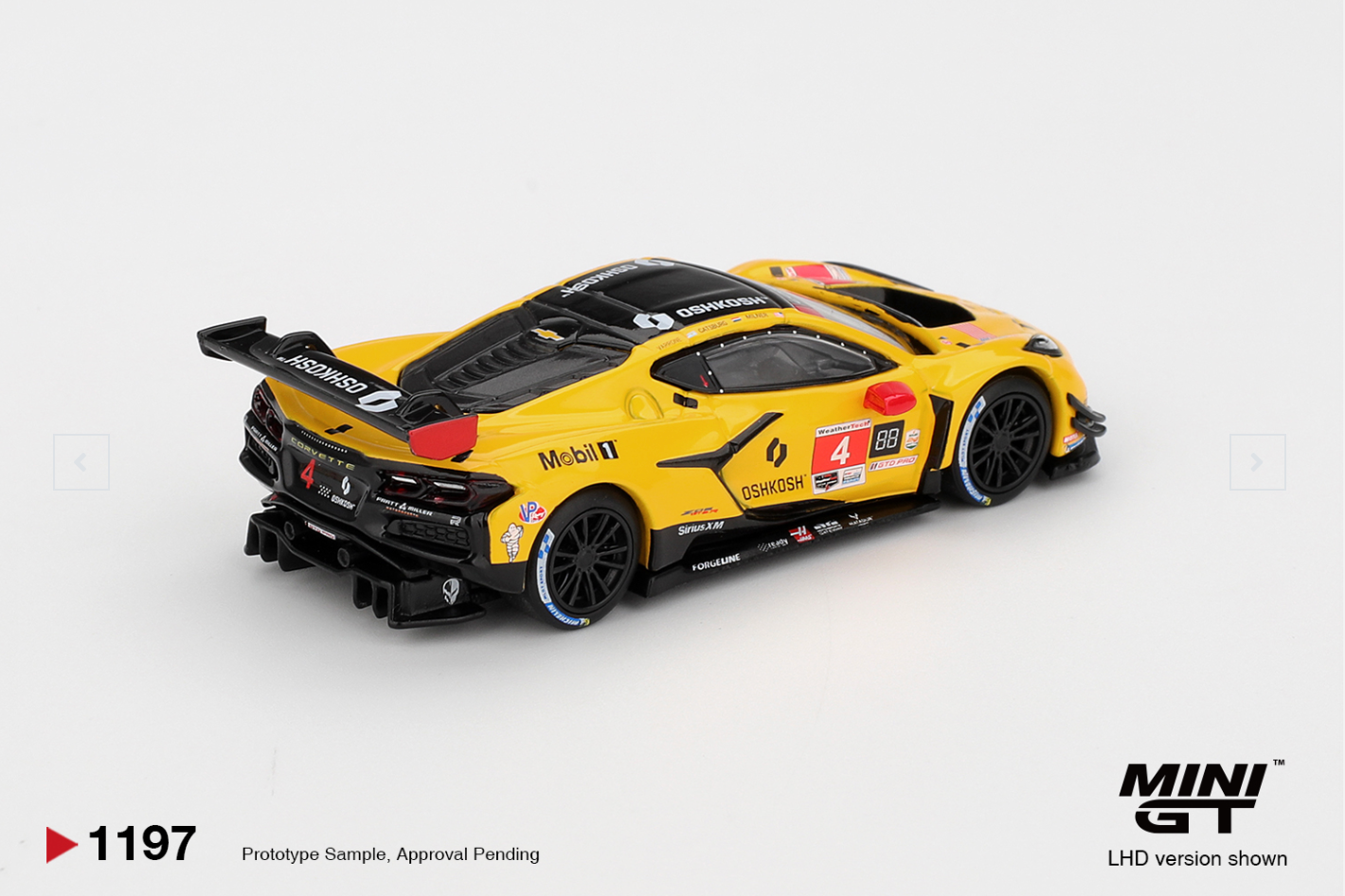Chevrolet Corvette Z06 GT3.R #4 Corvette Racing by Pratt Miller Motorsports 2025 IMSA Daytona 24 Hrs (Box) #1197