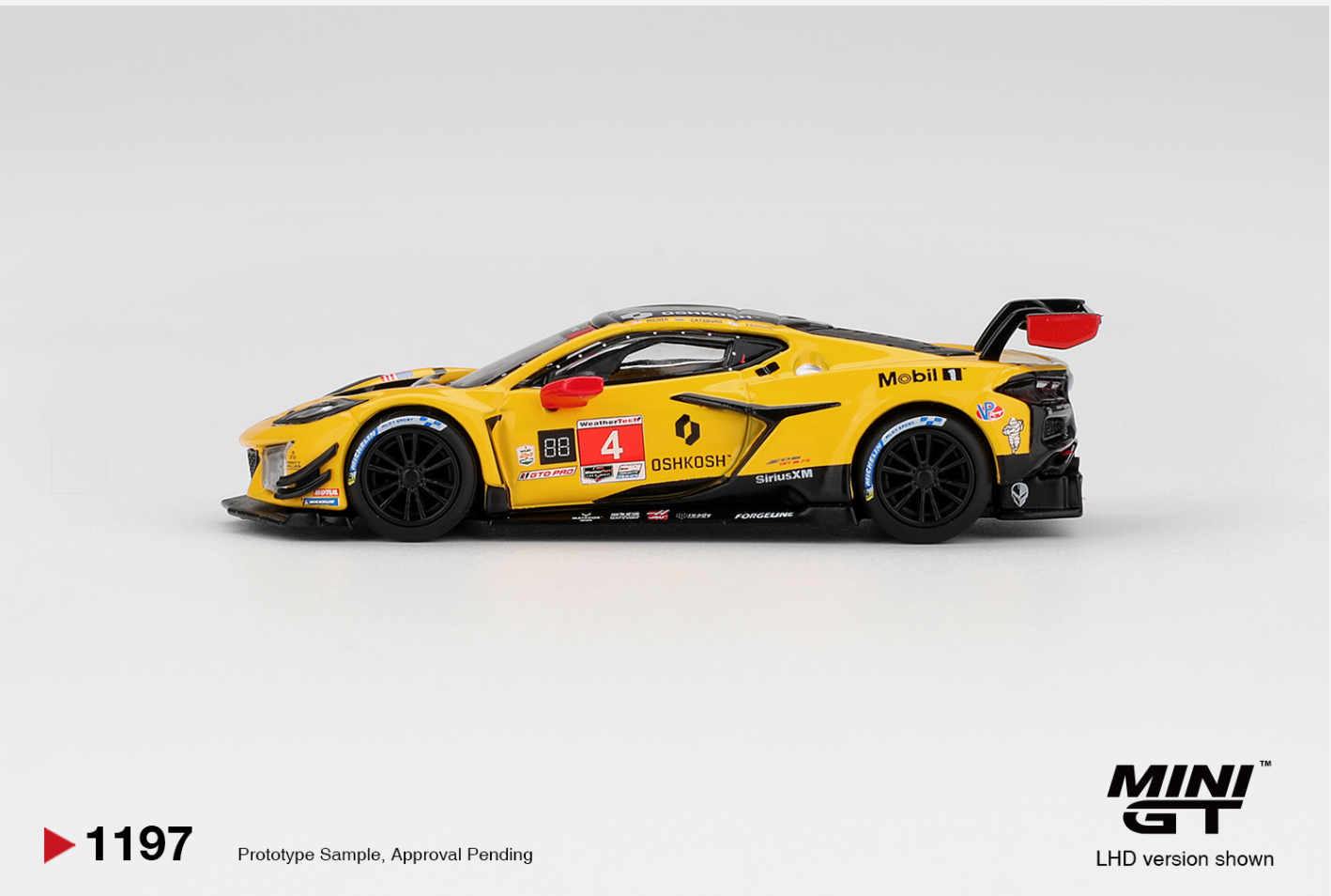 Chevrolet Corvette Z06 GT3.R #4 Corvette Racing by Pratt Miller Motorsports 2025 IMSA Daytona 24 Hrs (Box) #1197