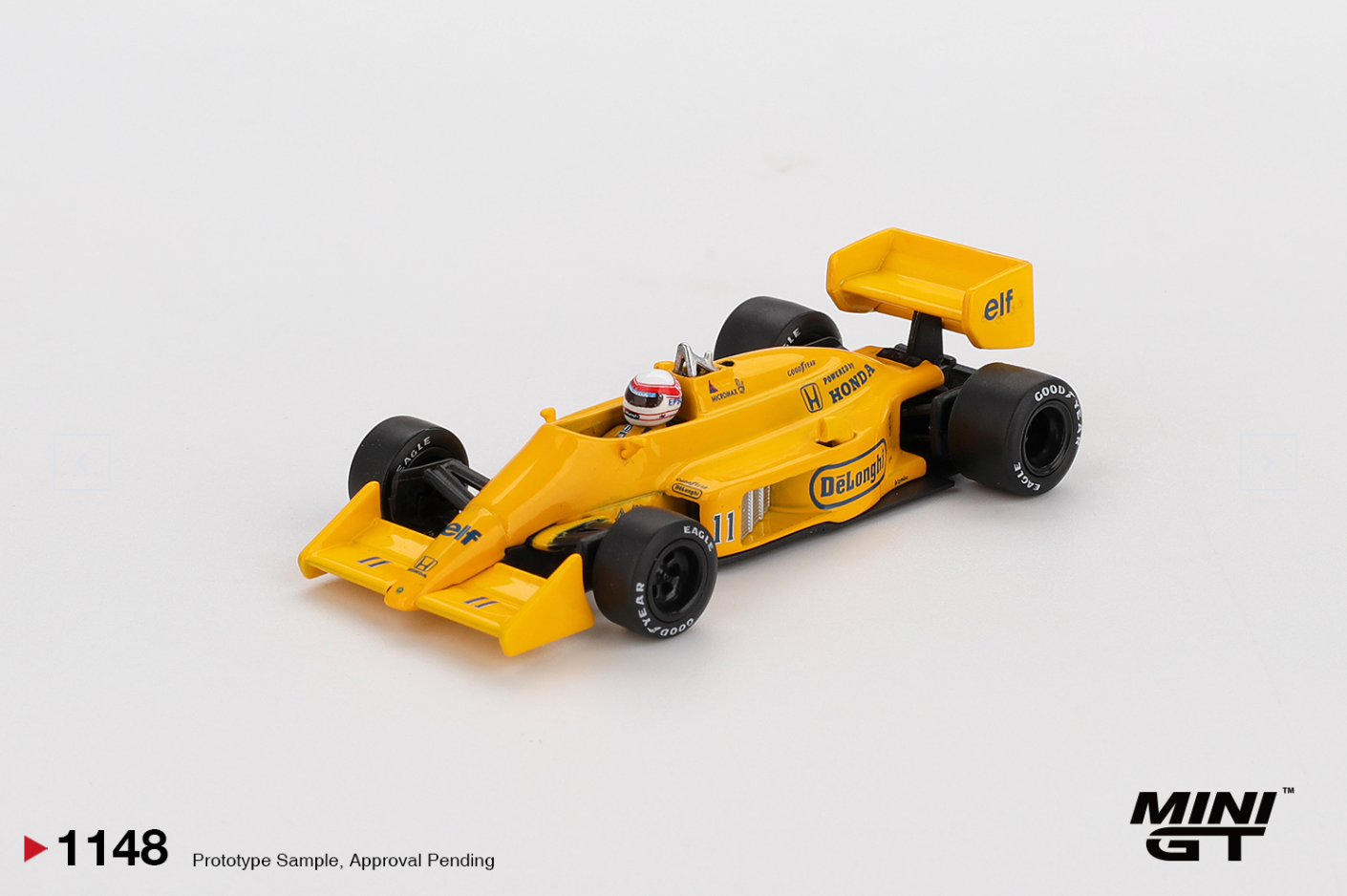 Lotus 99T #11 Satoru Nakajima 1987 Monaco Grand Prix (Box) #1148