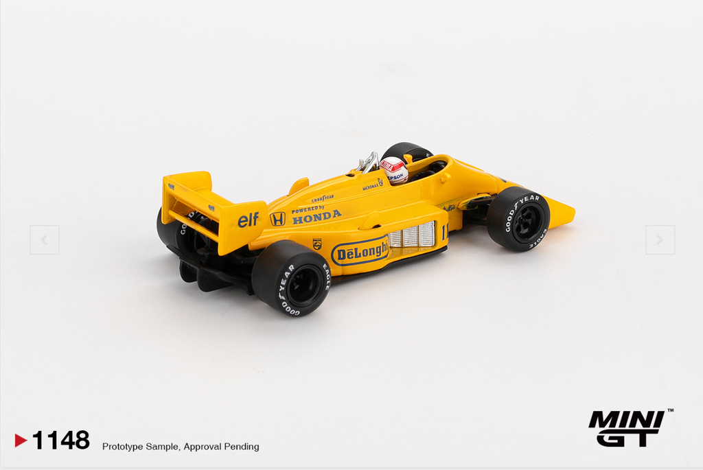 Lotus 99T #11 Satoru Nakajima 1987 Monaco Grand Prix (Box) #1148