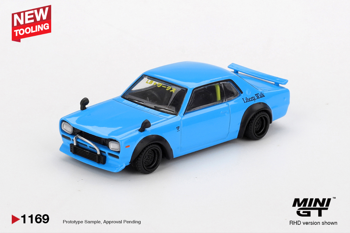 Nissan LB★Works HAKOSUKA Baby Blue (Box) #1169