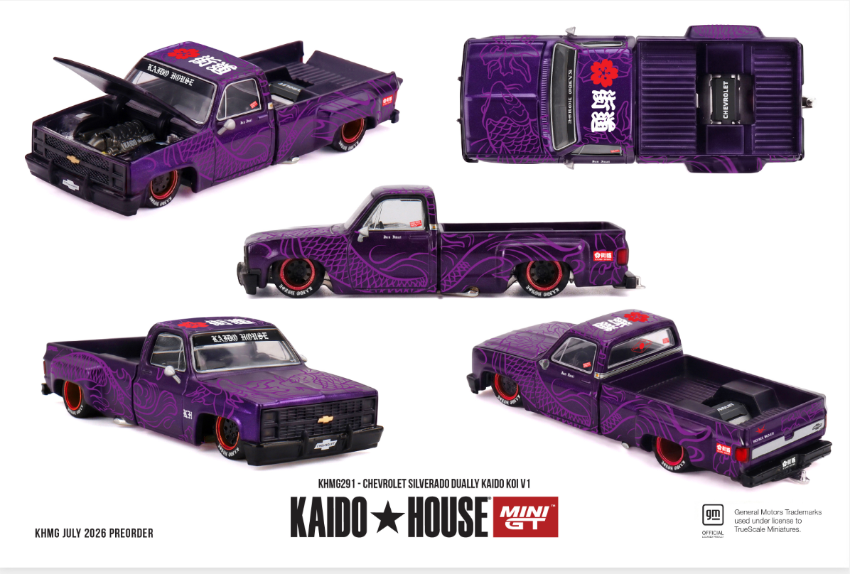 (Pre-Order) Chevrolet Silverado Dually KAIDO Koi V1 #291