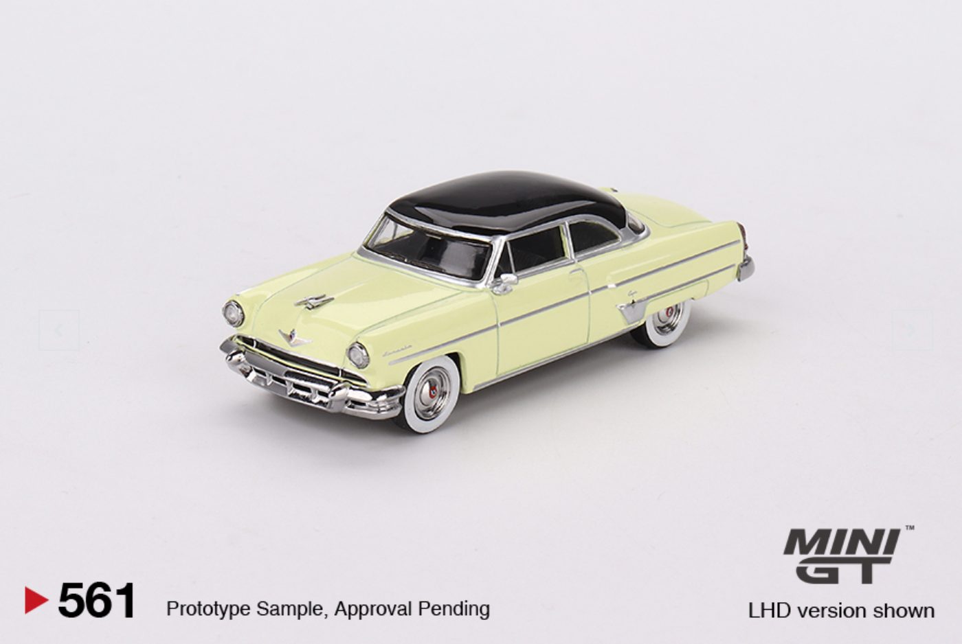 (Pre-Order) Lincoln Capri 1954 Premier Yellow #561 [Box Version]