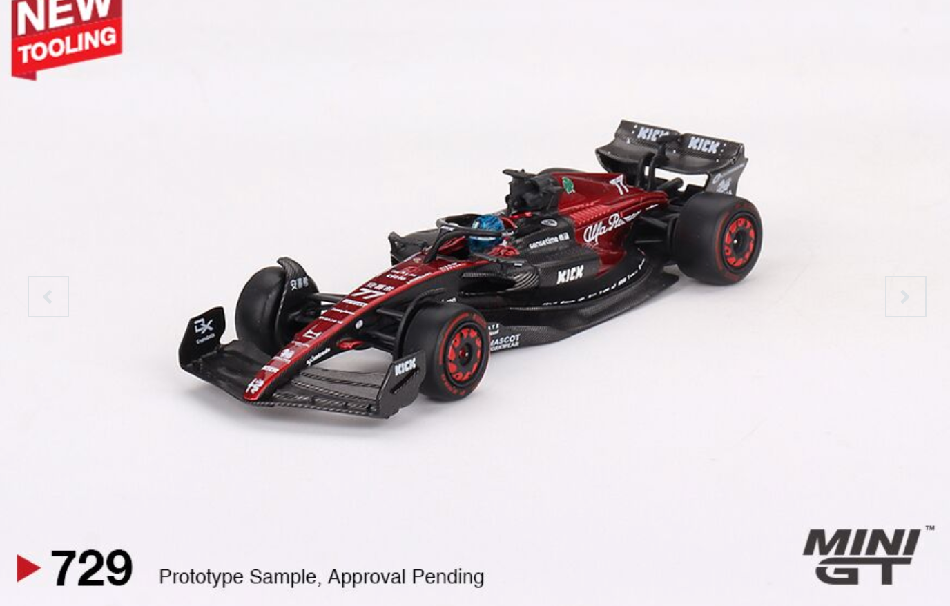 (Pre-Order) Alfa Romeo C43 #77 Valtteri Bottas 2023 F1 2023 Australian GP #729 [Box Vesion]