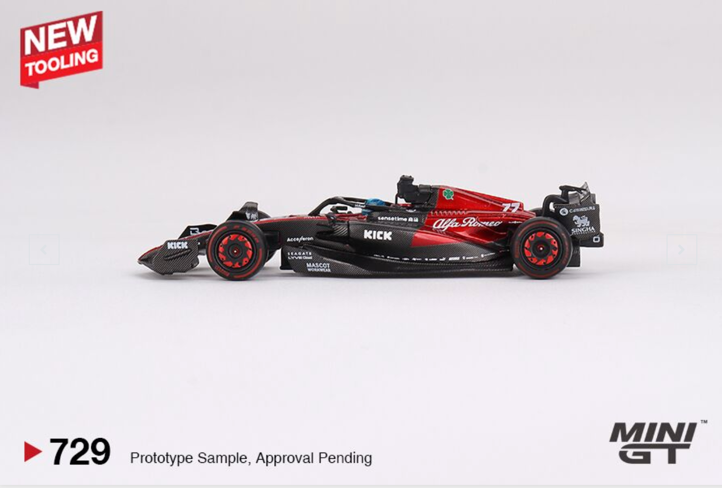 (Pre-Order) Alfa Romeo C43 #77 Valtteri Bottas 2023 F1 2023 Australian GP #729 [Box Vesion]