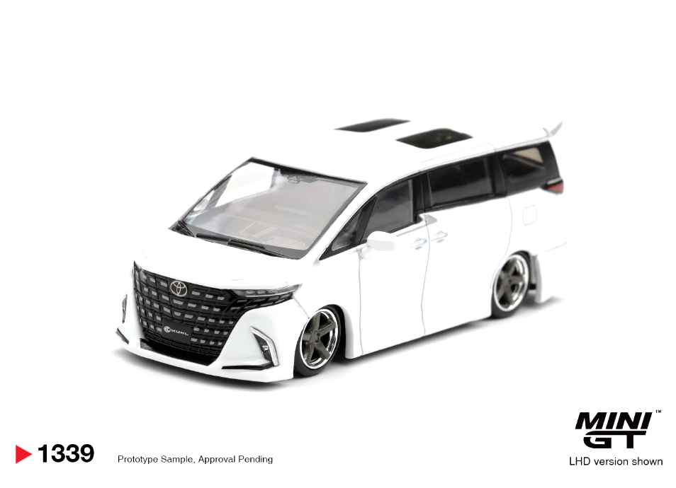(Pre-Order) Toyota Alphard 40 KUHL White #1339 [BOX]