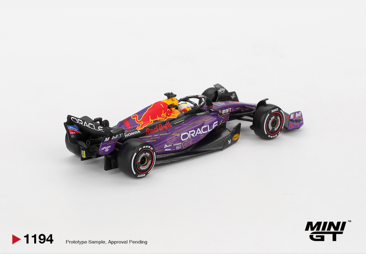 (Pre-Order) Oracle Red Bull Racing RB19 #1 Max Verstappen 2023 F1 2023 Las Vegas GP Winner [BOX]