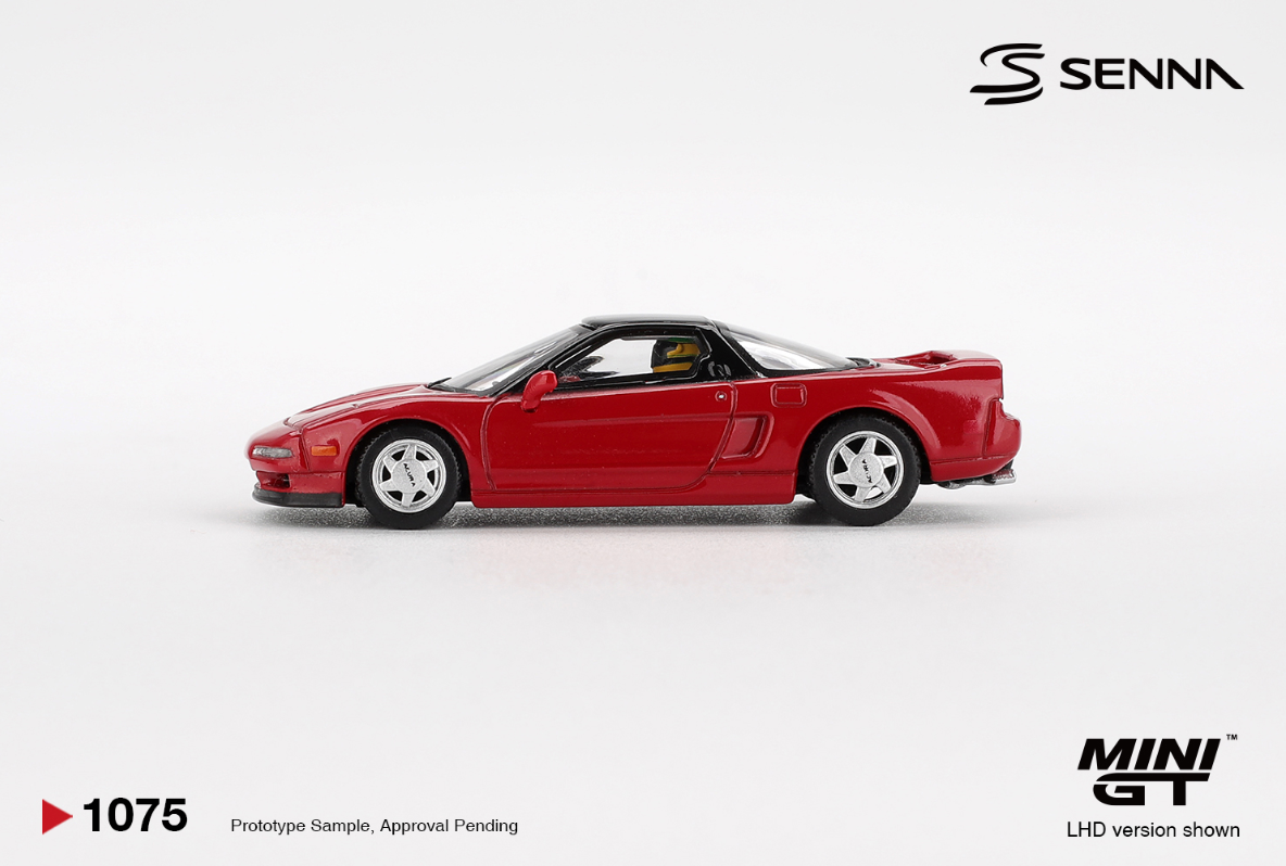 Honda NS-X Prototype Midship Sports 1989 Ayrton Senna w/ Figure #1075