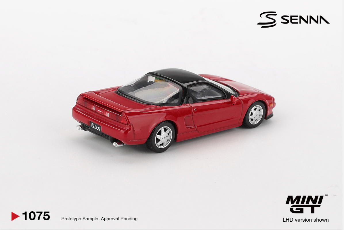 Honda NS-X Prototype Midship Sports 1989 Ayrton Senna w/ Figure #1075