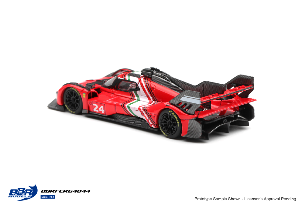 (Pre-Order) Ferrari 499P Modificata – Rosso Corsa - BBR Models - BBRFER64044