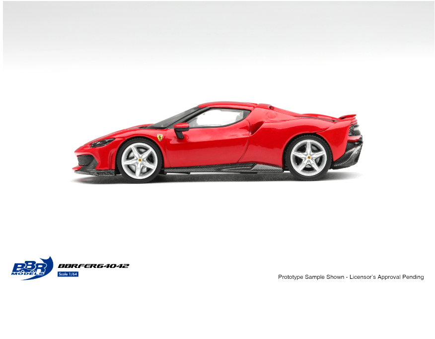 (Pre-Order) Ferrari 296 Speciale – Rosso Corsa - BBR Models