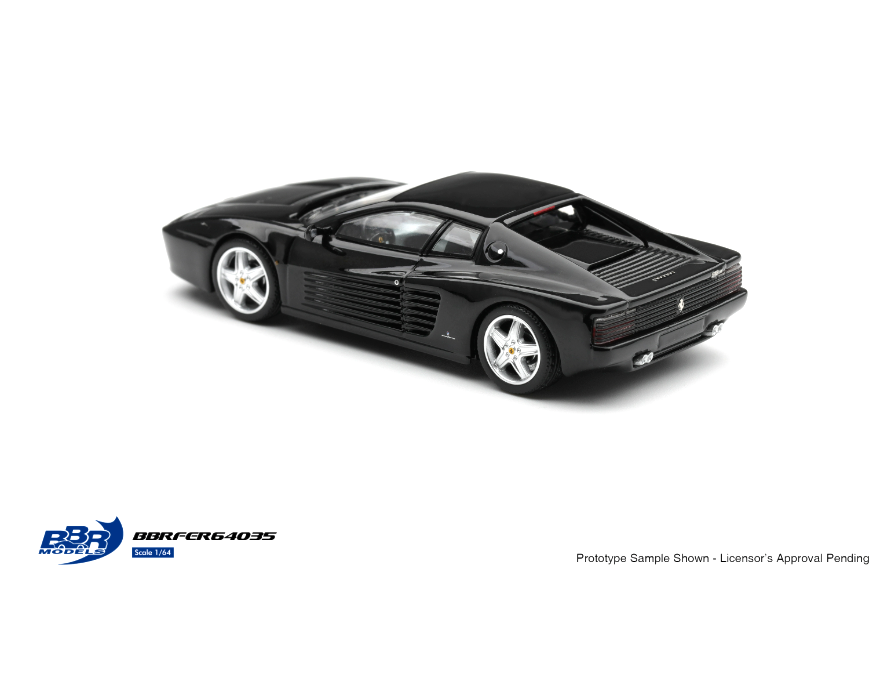 (Pre-Order) Ferrari 512 TR – Nero - BBR Models - BBRFER64035