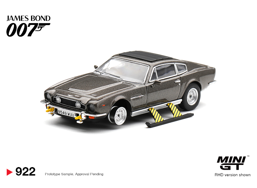 (Pre-Order) Aston Martin V8 Vantage "The Living Daylights" Weapons On [English Blister]