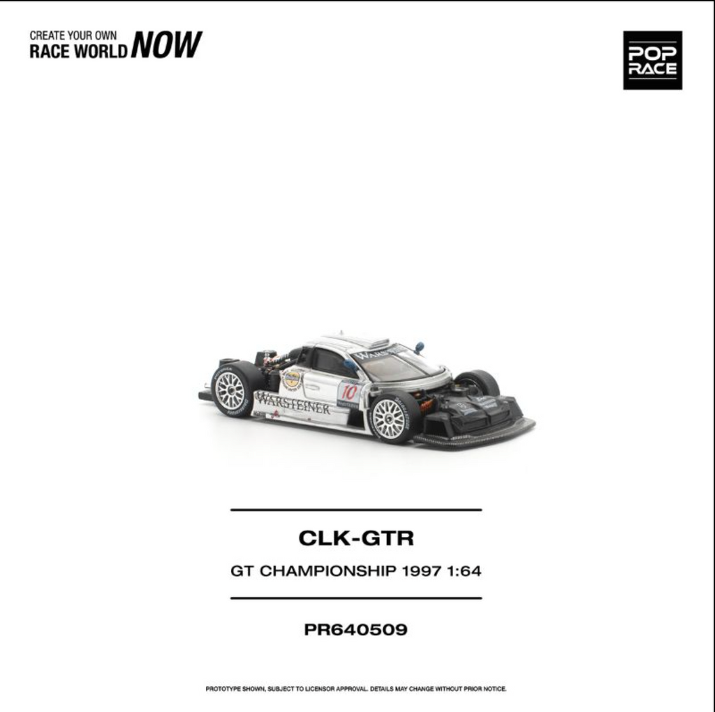 (Pre-Order) Mercedes-Benz AMG CLK GTR FIA GT Championship 1997 -  Pop Race PR640509