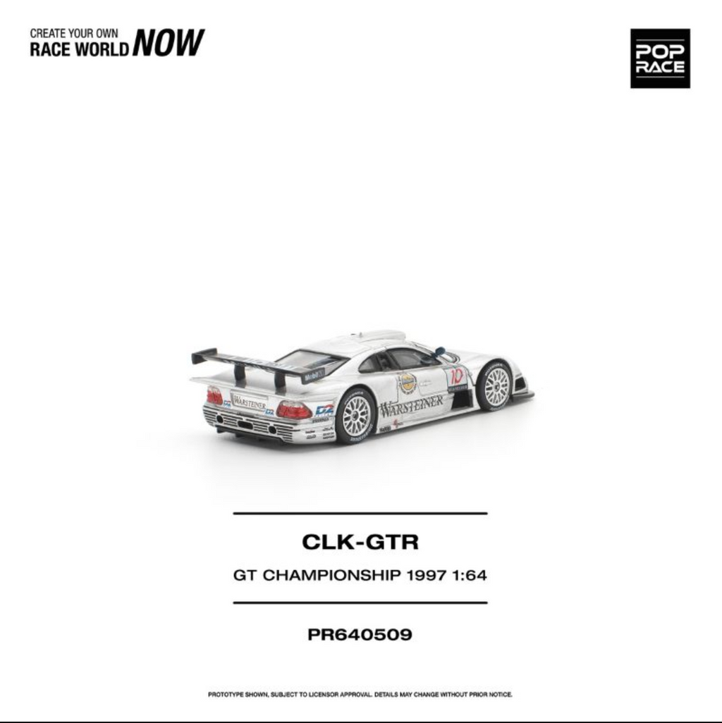 (Pre-Order) Mercedes-Benz AMG CLK GTR FIA GT Championship 1997 -  Pop Race PR640509