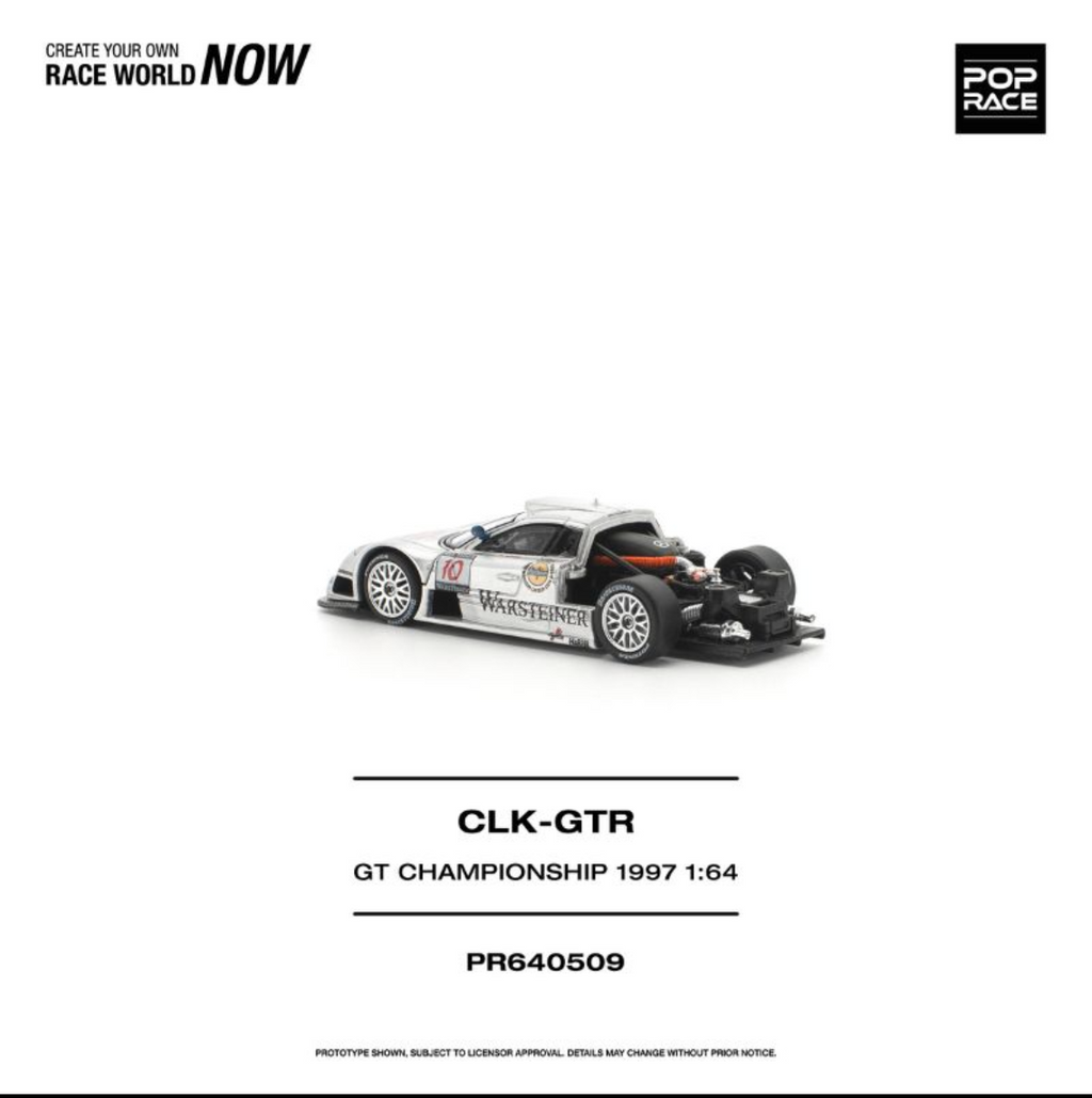 (Pre-Order) Mercedes-Benz AMG CLK GTR FIA GT Championship 1997 -  Pop Race PR640509