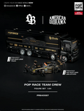 (Pre-Order)LBWK Truck + AMG GT3 LBWK + POP Crew Figurines (Pop Race Combo)