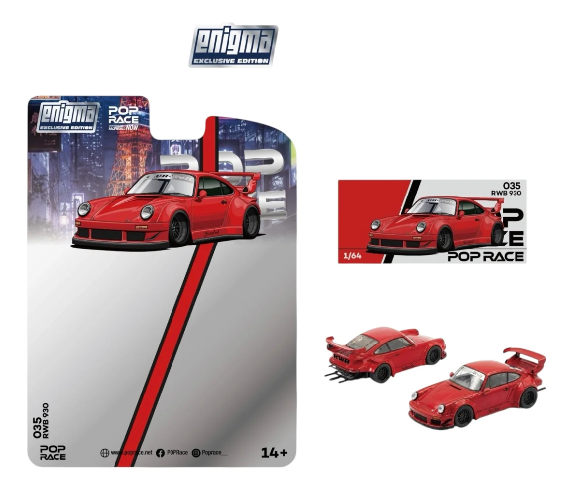 (pre-Order)Porche RWB 930 Red [Enigma Blister exclusive]