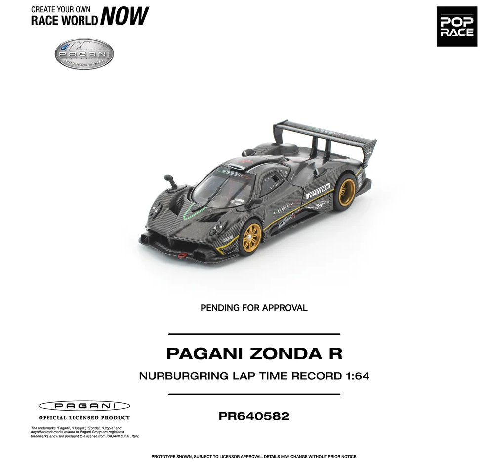 (Pre-Order) PAGANI ZONDA R NURBURGRING LAP TIME RECORD