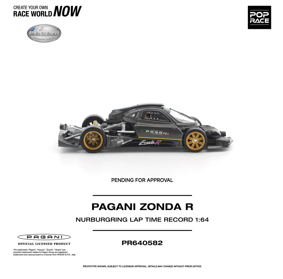 (Pre-Order) PAGANI ZONDA R NURBURGRING LAP TIME RECORD