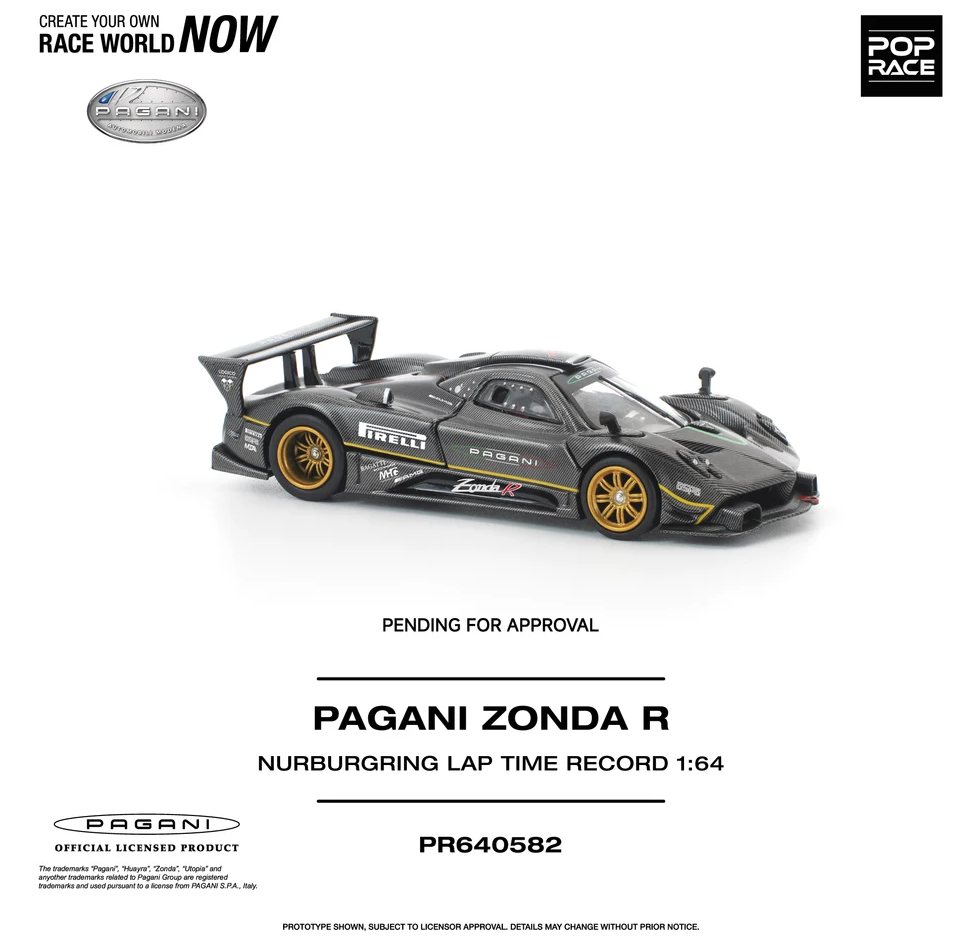 (Pre-Order) PAGANI ZONDA R NURBURGRING LAP TIME RECORD