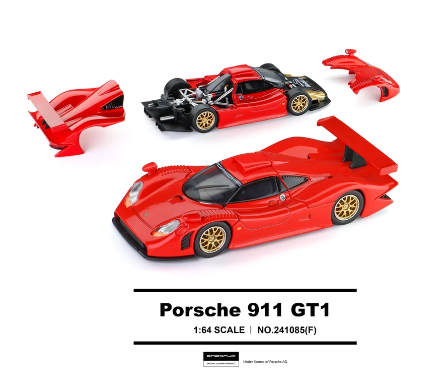 (Pre-Order)Porsche 911 GT1 (Red) - 241085(F)